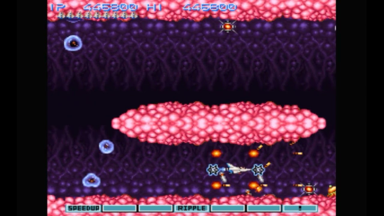 Super Nintendo (Snes) 16-bit Gradius III Stage 10