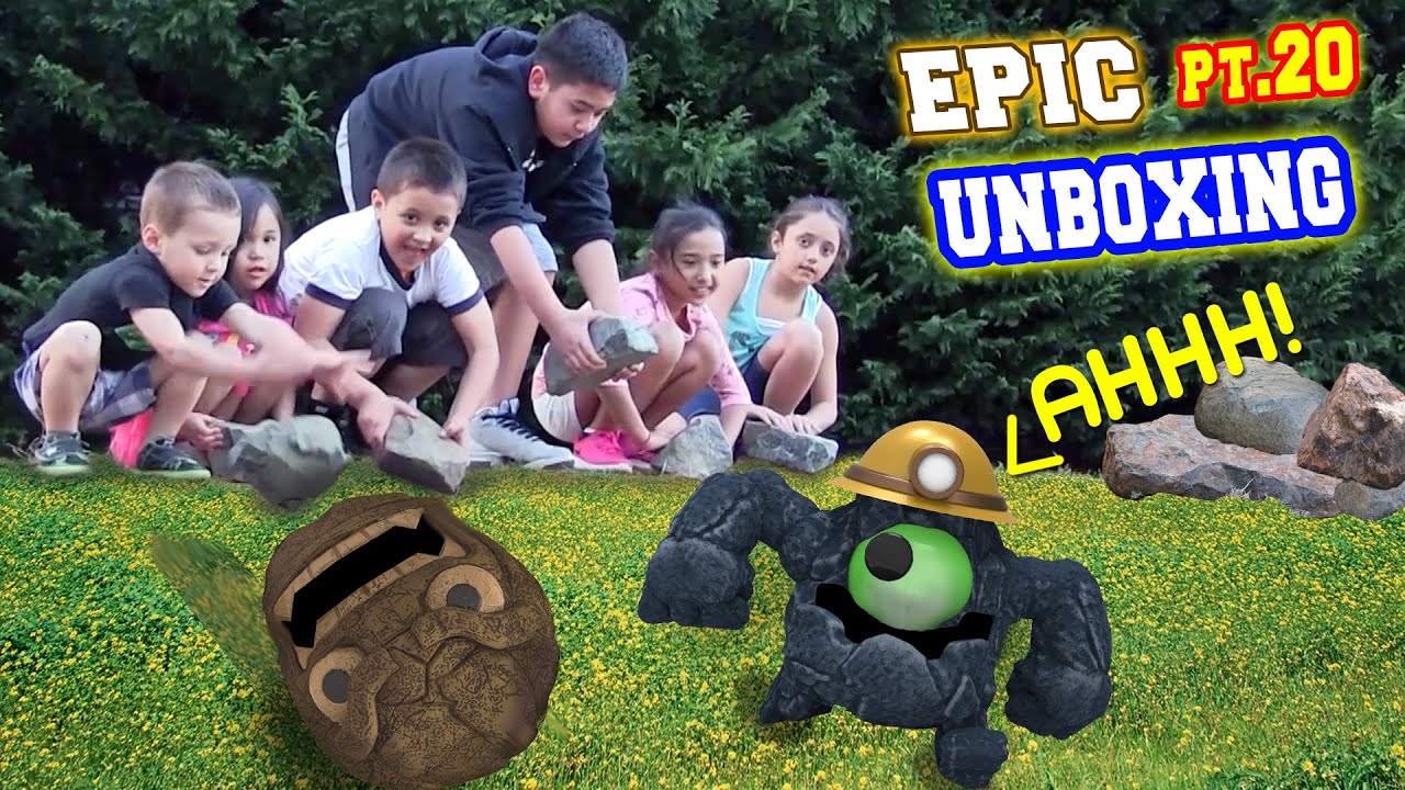ROLLING ROCKS на каменистых ROLL! Эпическая Распаковка Часть 20 ж / РЕАЛЬНОГО SNAKE тоже!
