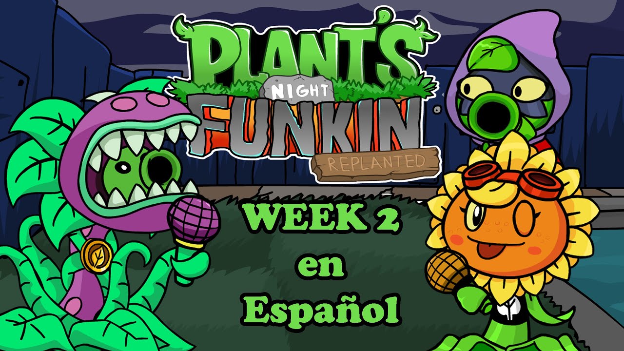 Friday Night Funkin': VS Plants vs Zombies Replanted 2.0 (Week 2) (Traducido al Español) + Extras