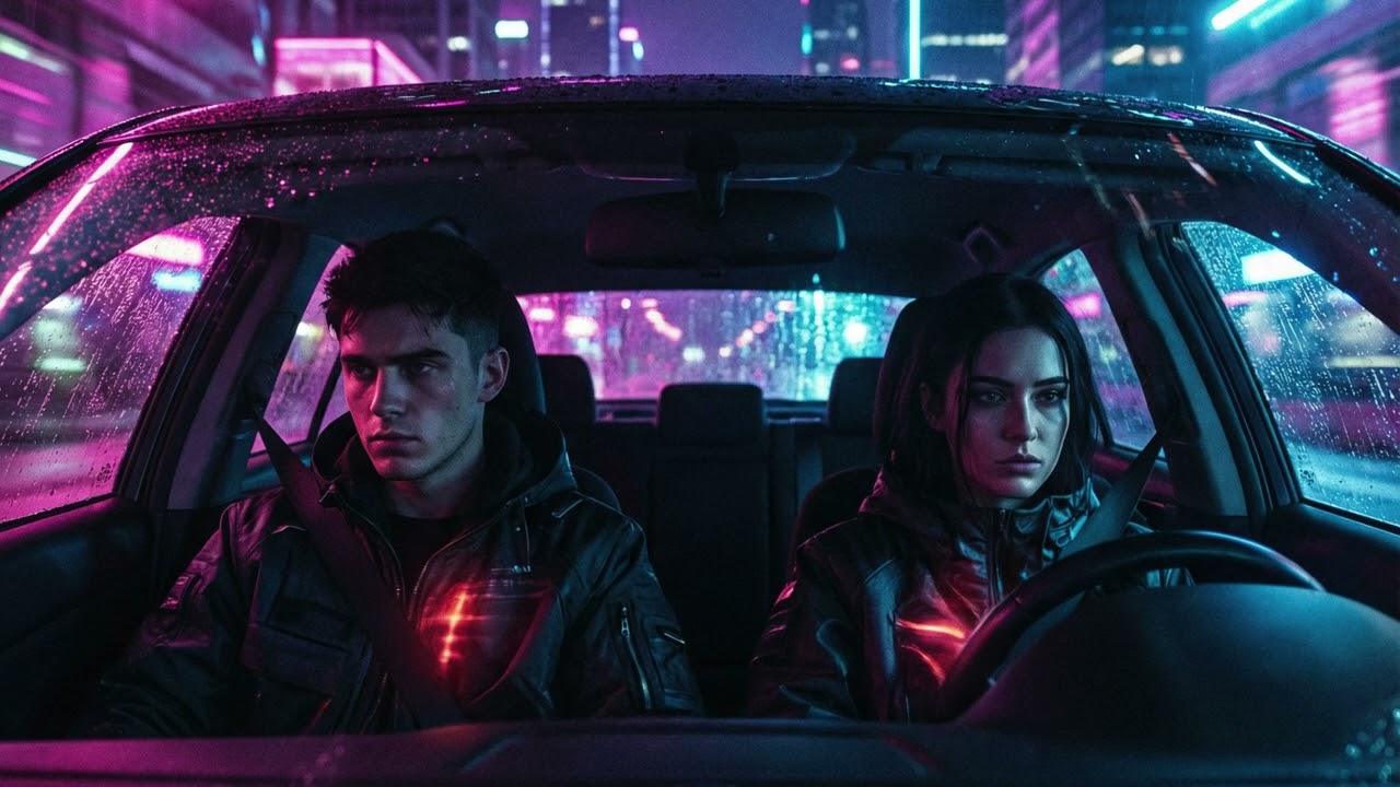 Blackwave Static -  Neon Hearts Collapse (Official Visualizer)