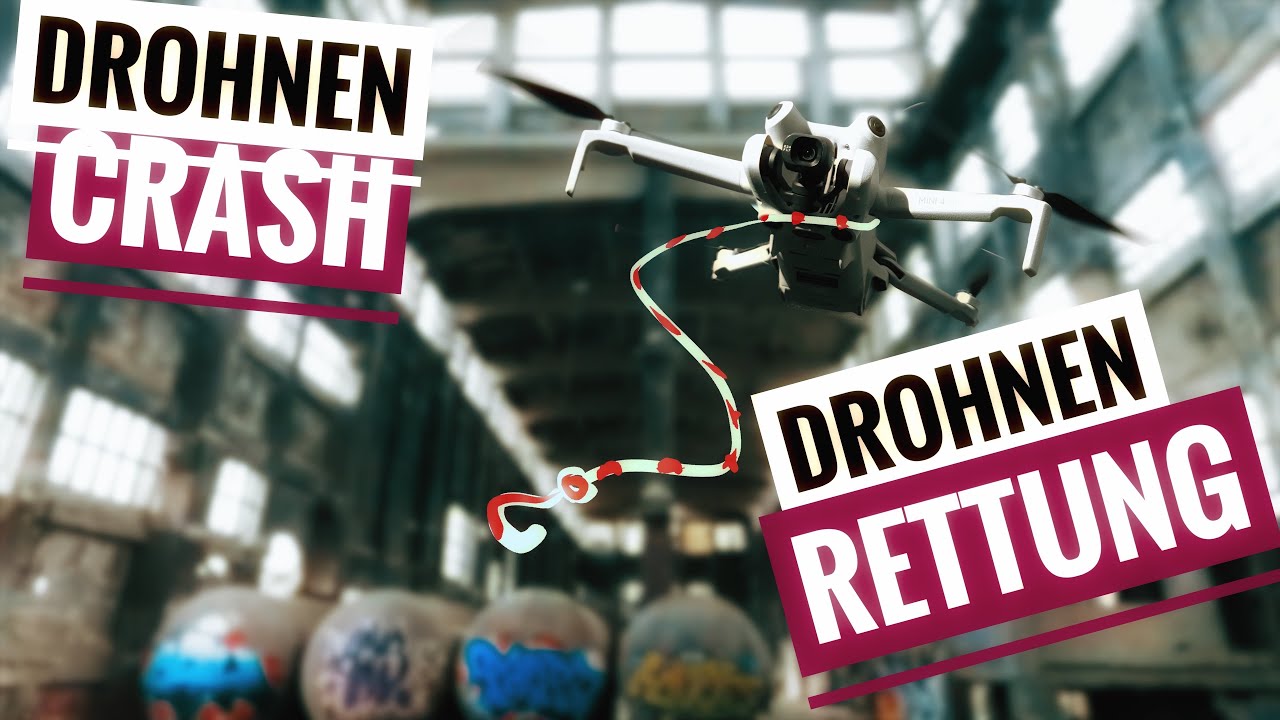 Dji Mini 4 Pro Drohnen Rettung und Drohnen Crash