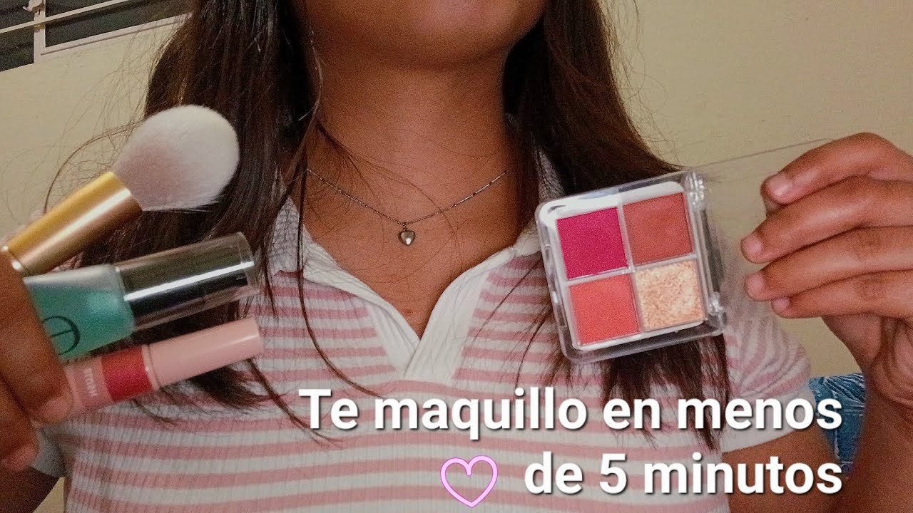 Asmr- Te maquillo en menos de 5 minutos. #asmr #roleplay #fastasmr #relajación #maquillaje