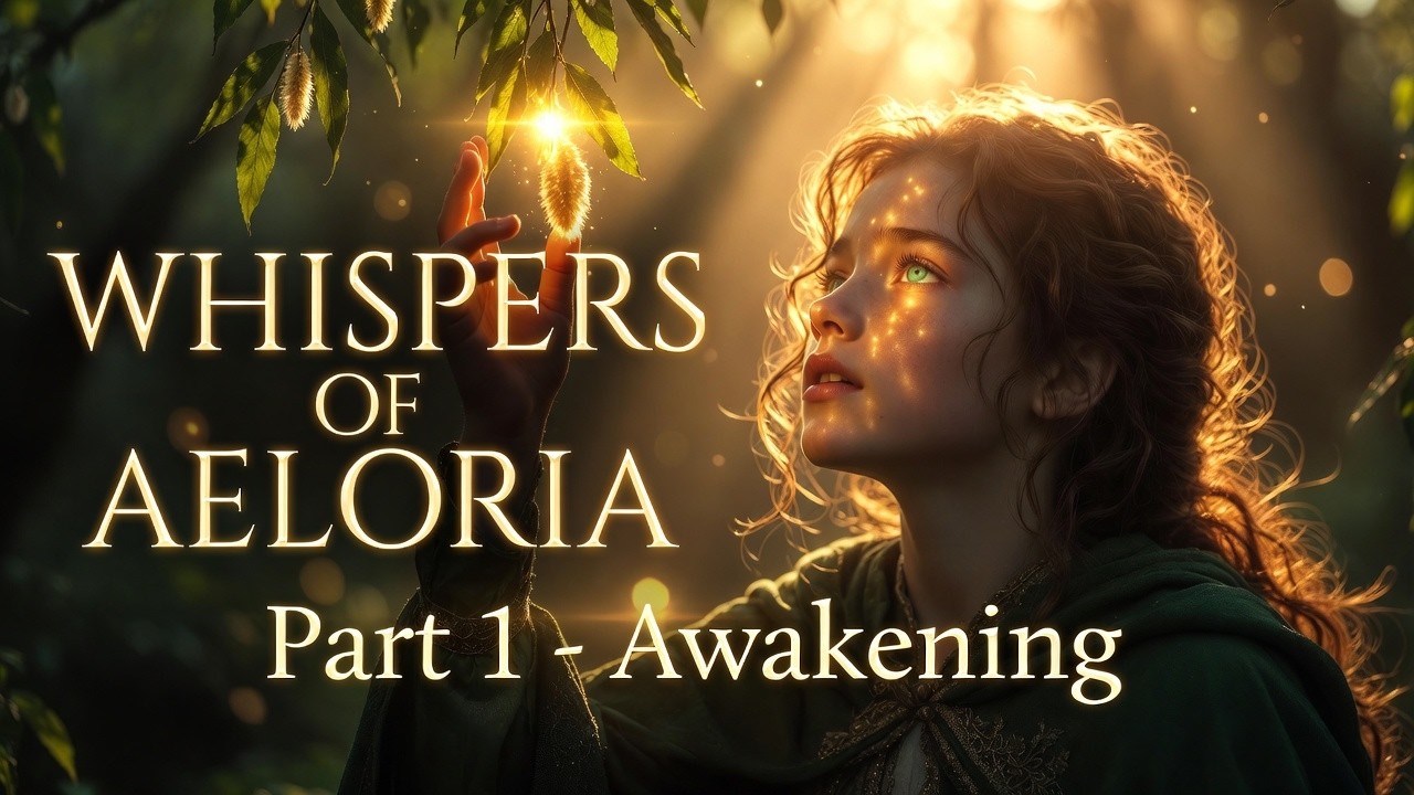 She Touched the Glowing Tree… And Something Woke Up | Whispers of Aeloria – Part 1|Fantasy story