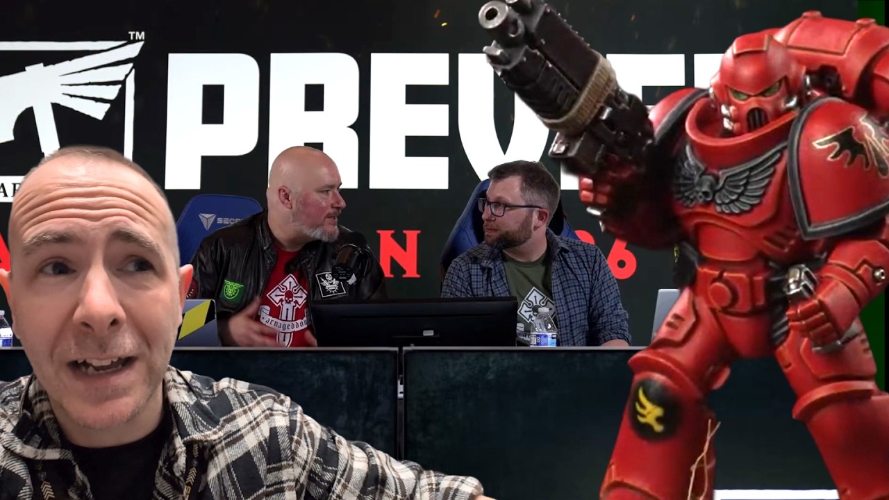 Я побывал на ADEPTICON WARHAMMER PREVIEW 2026!