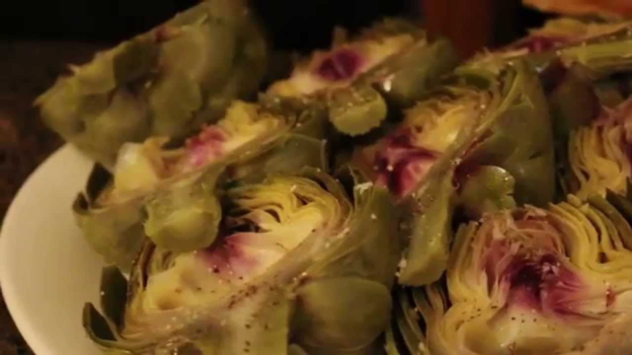 GRILLED ARTICHOKE HEARTS