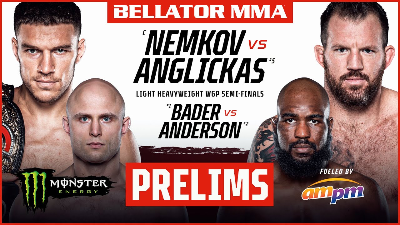 BELLATOR MMA 268: Nemkov vs. Anglickas | Monster Energy Prelims fueled by ampm | INT