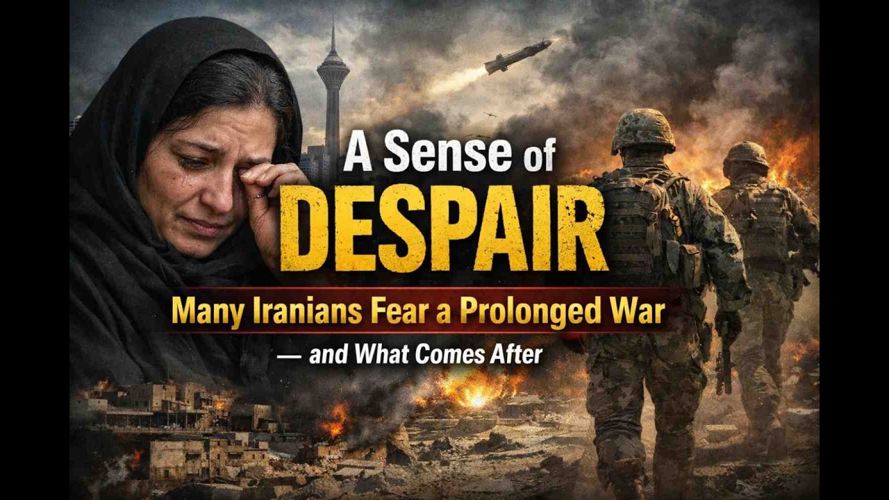&ldquo;A Sense of Despair&rdquo;: Many Iranians Fear a Prolonged War &mdash; and What Comes After