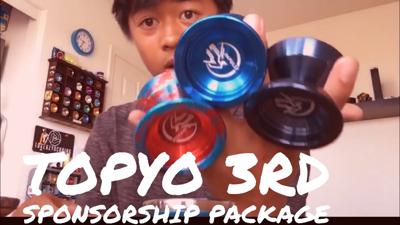 Yoyo Unboxing - TOP-YO Sponsorship Package #3 Livestream