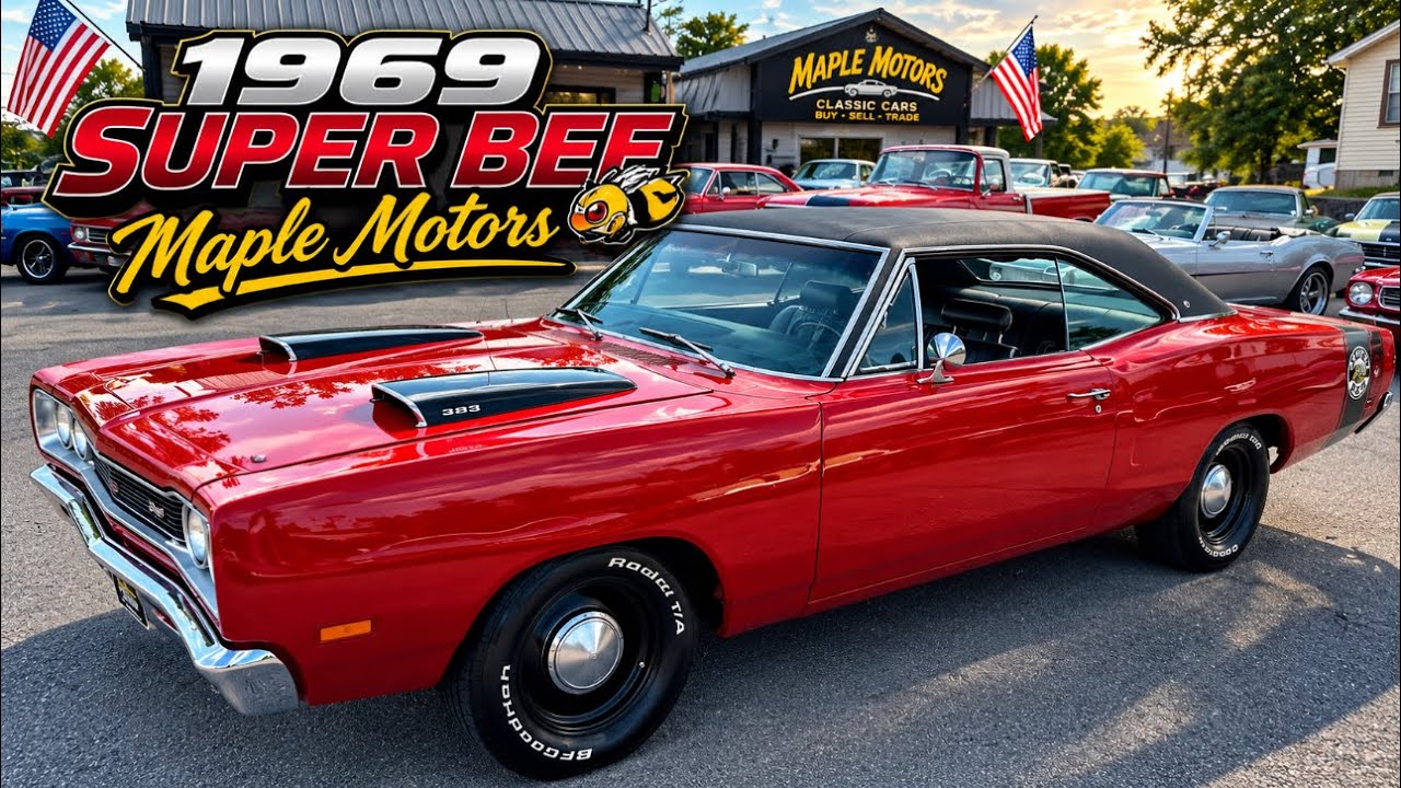 Test Drive 1969 Dodge Super Bee $45,900 Maple Motors