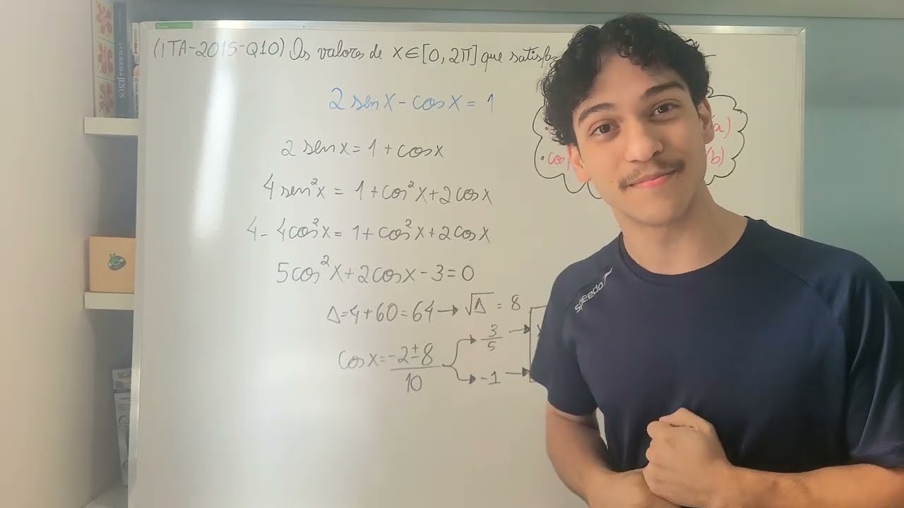 (ITA-2015) Questão10 - Equação trigonométrica