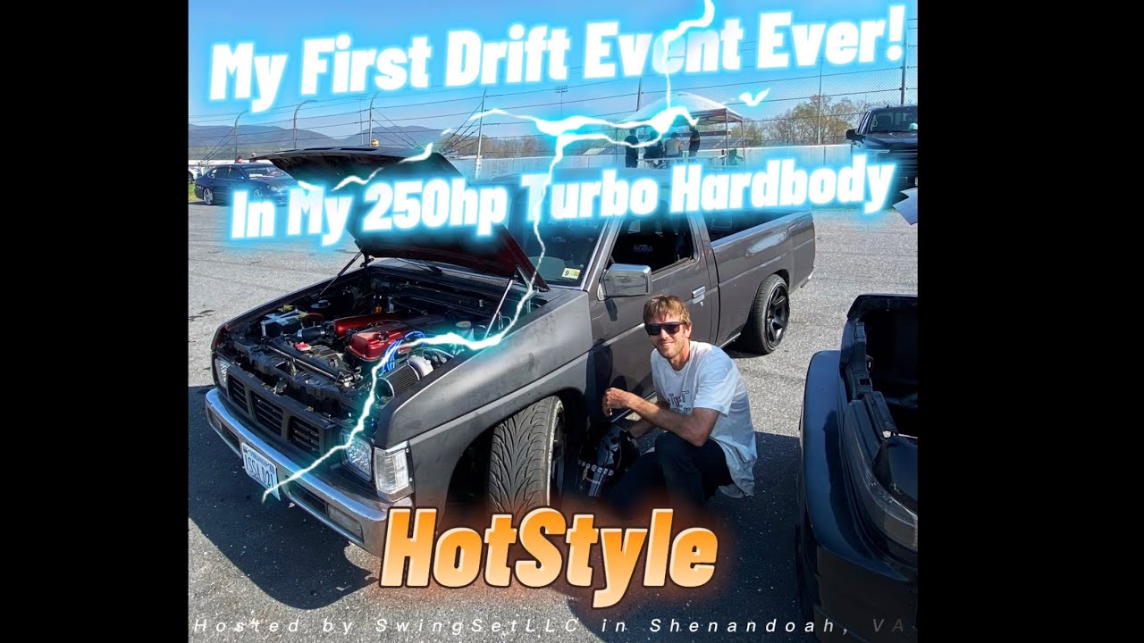 My First Drift Event Ever In My Turbo KA24E D21 Hardbody - Drift Day #1 #vlog  #d21 #hardbody #drift