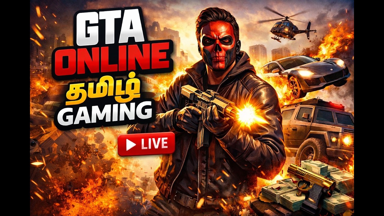 🔴 LIVE GTA 5 Online Tamil | Heist Missions & Fun Gameplay | Mangues Gaming