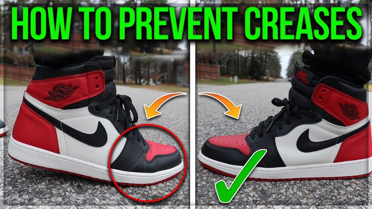 How To Avoid Sneaker Creases