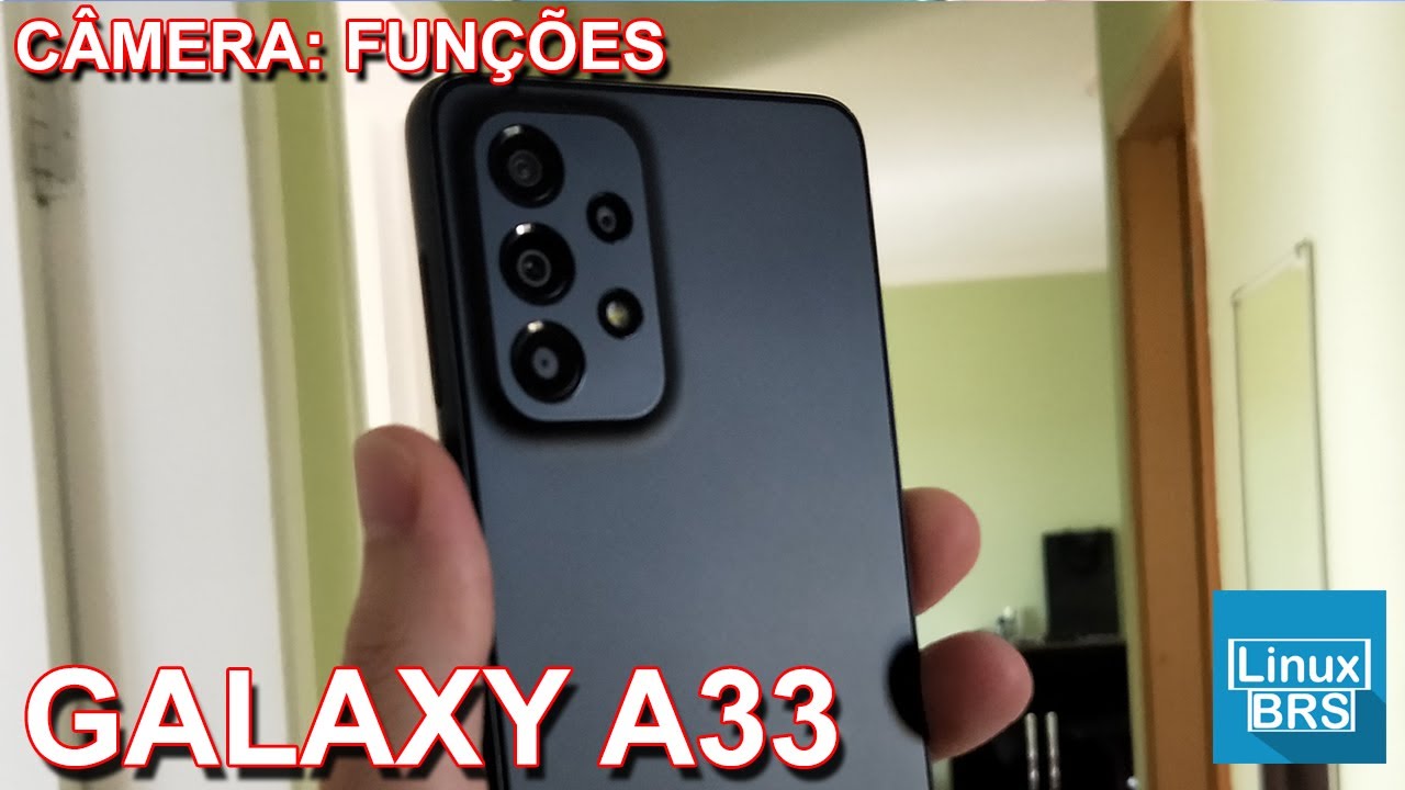 Samsung Galaxy A33 5G - Câmera: Funções