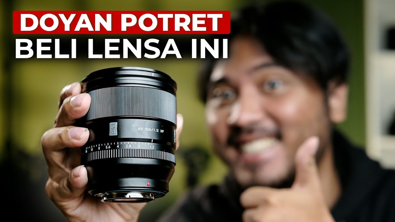 LENSA POTRAIT RACUN LAGI | Unboxing Viltrox 56mm Pro F/1.2