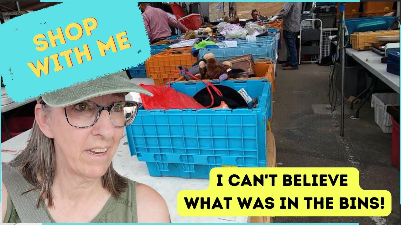 I Can't Believe What Was in the Bins - Shop With Me at the Las Vegas Flea Market
