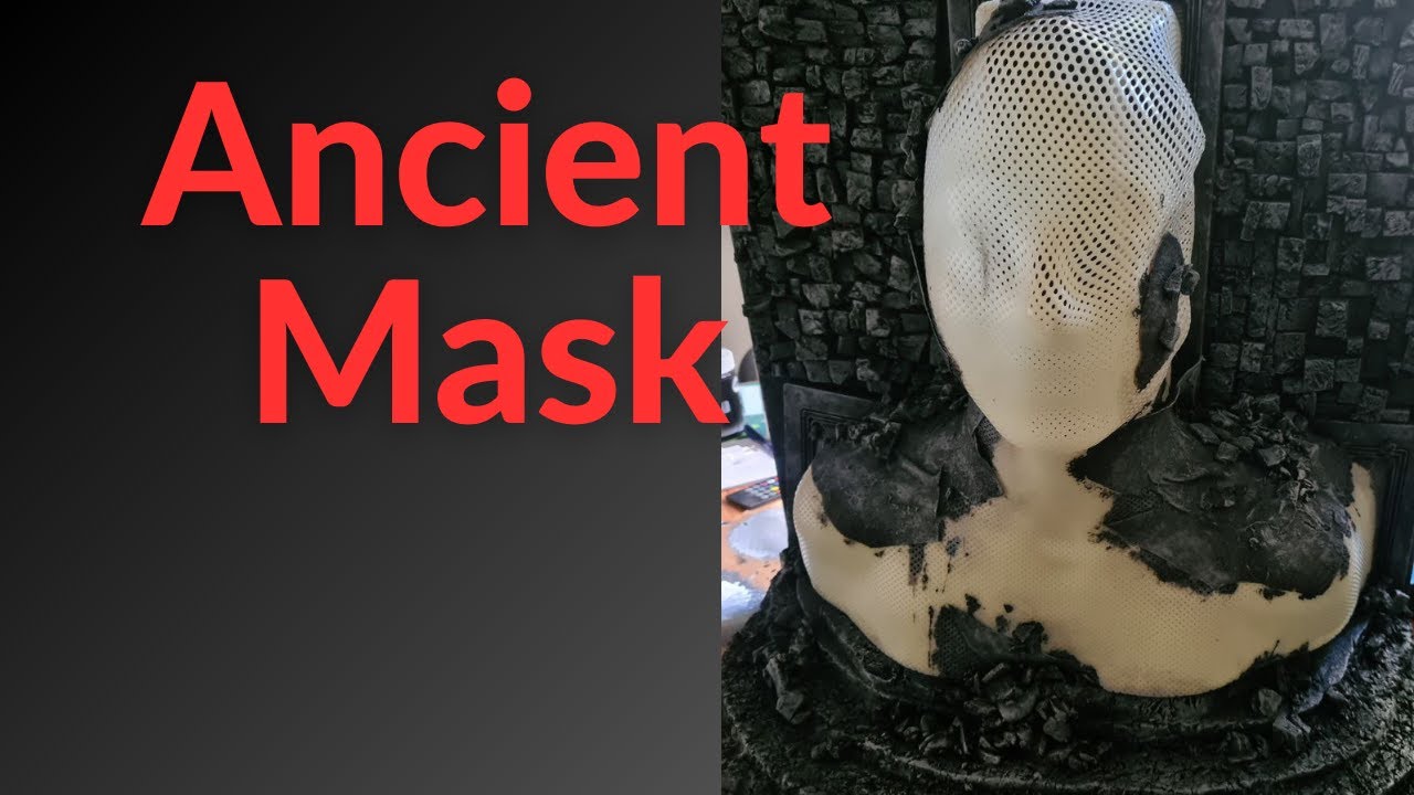 Ancient Mask | Making Art out of a Medical Item