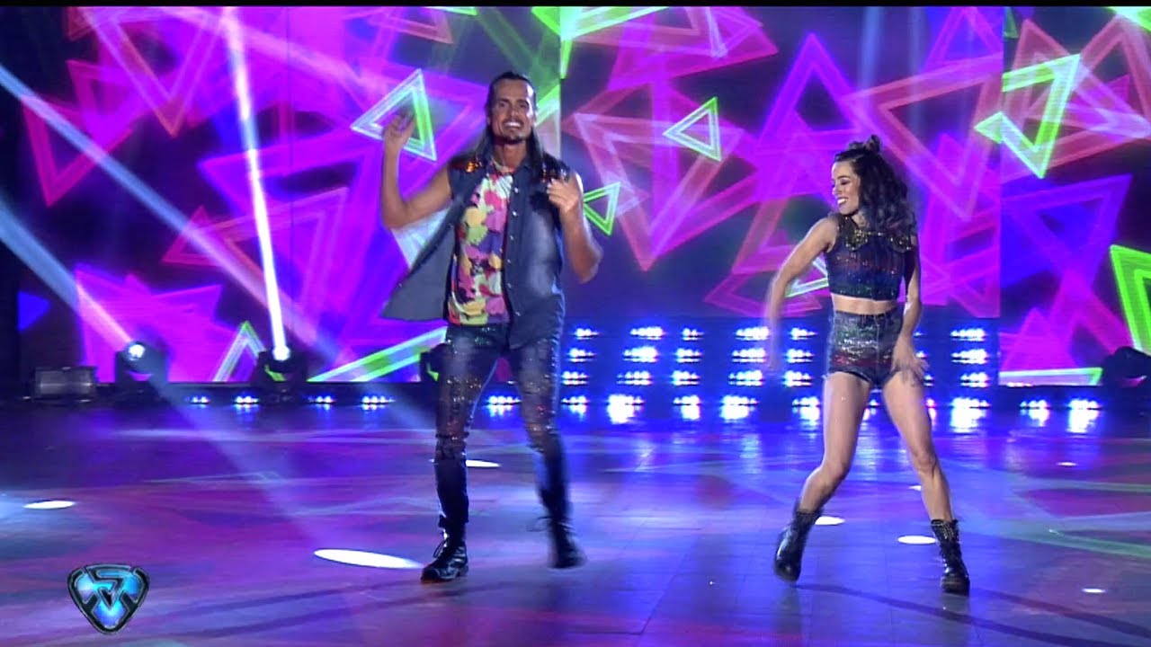 ¡Christian Sancho y Nina Yraolagoytia se lucieron bailando Cumbia Pop!