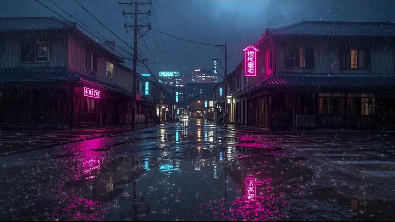 Rainy Night Lofi Mix 🌙 Calm Chillhop Beats to Relax, Study & Sleep #16