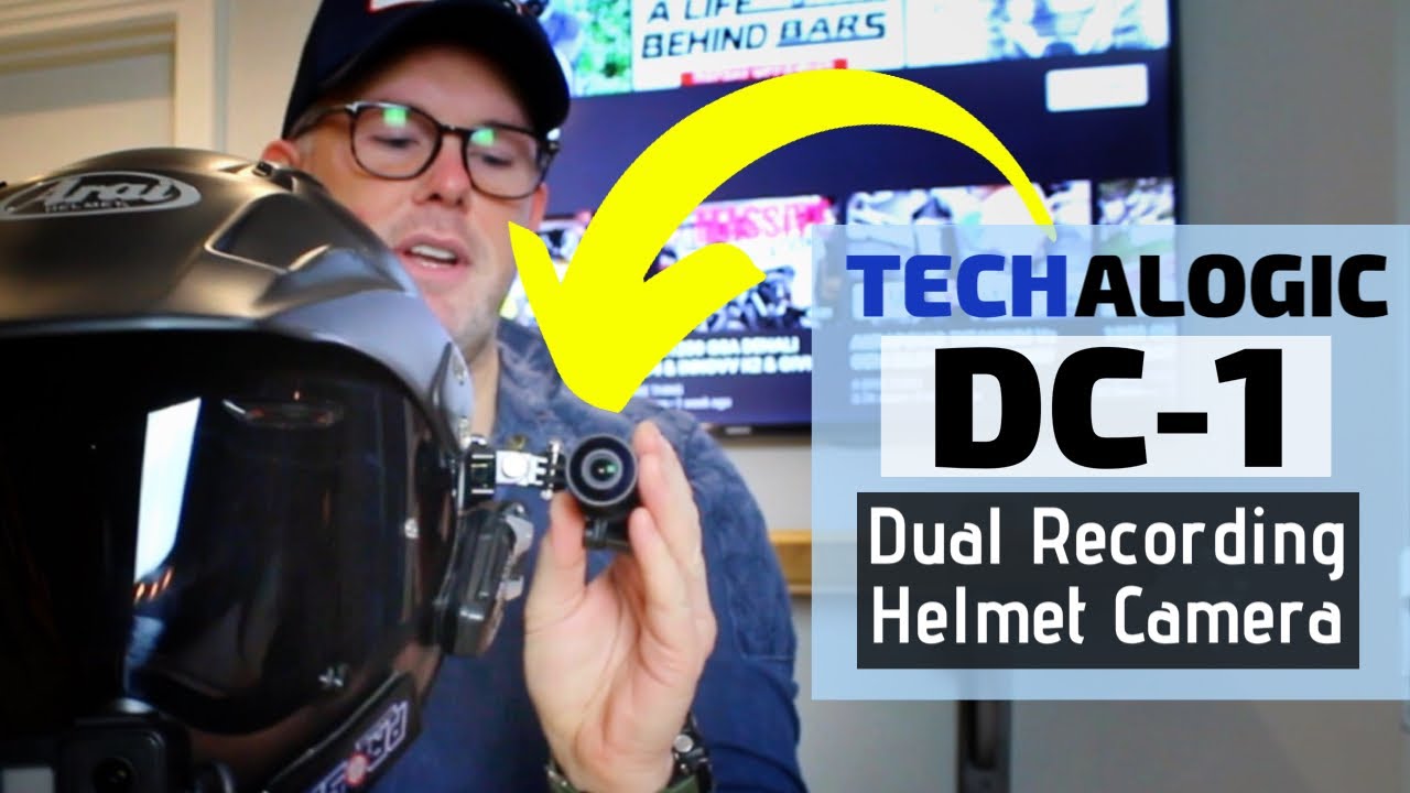 TECHALOGIC DC-1 REVIEW / COMPARISON / TEST RIDE / DASHCAM