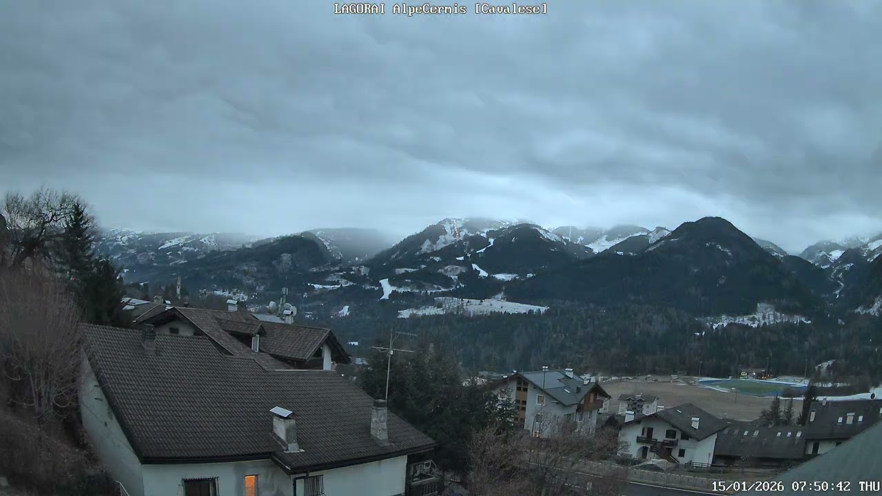 Timelapse Lagorai 15/01/2026