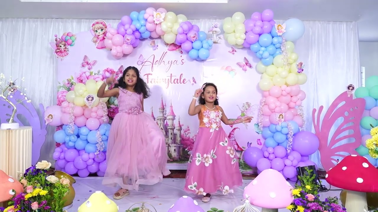 Adhya 5th birthday dance 2