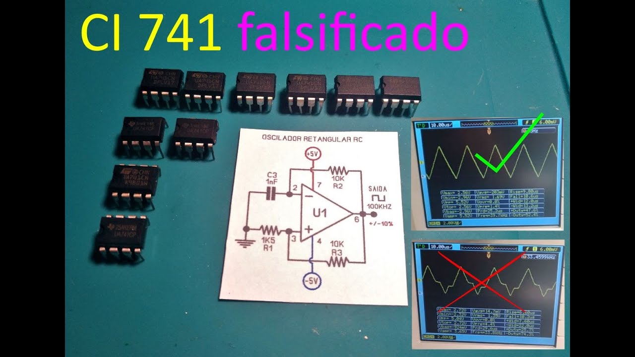 CI 741 Falsificado
