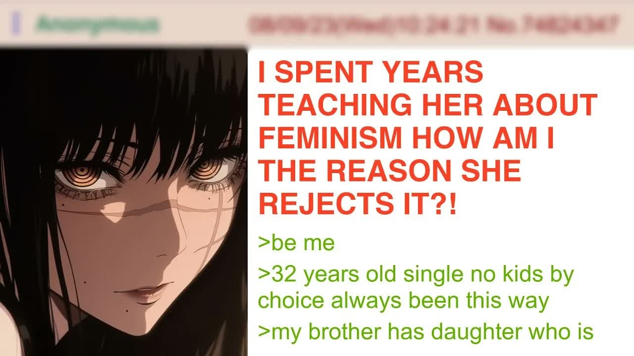 Feminist Aunt DEVASTATED When Niece Says ＂You're Why I'll Never Call Myself A Feminist＂