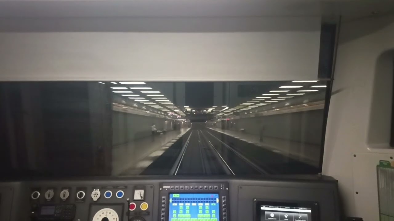 Metro de Santiago | Línea 2 | Alstom NS-16 N2157 | El Parrón - Lo Vial 