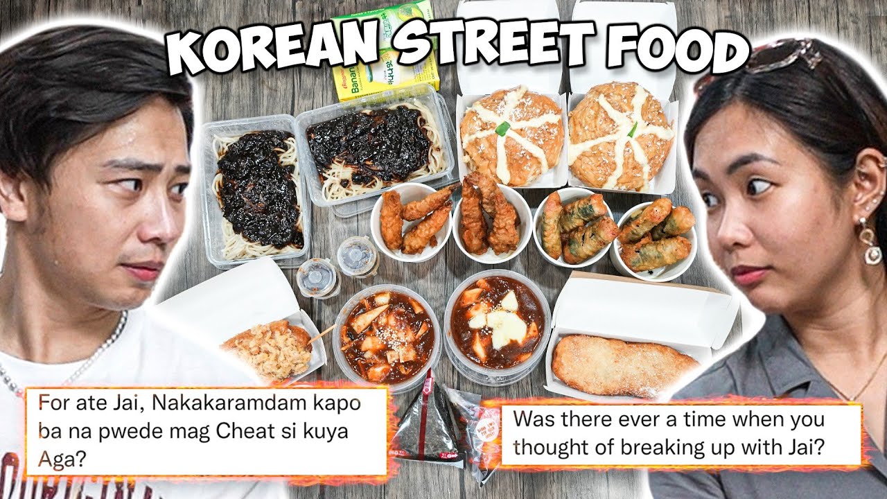 KOREAN STREET FOOD MUKBANG + Q&A (Nagcheat na ba ako kay Jai?)