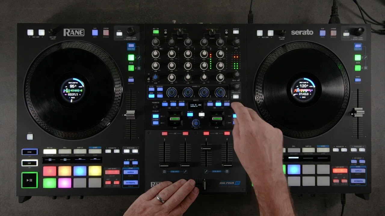 Обновление RANE FOUR — 1.7.0.8 | Добавлены эквалайзер Stem Level, новые эффекты и многое другое