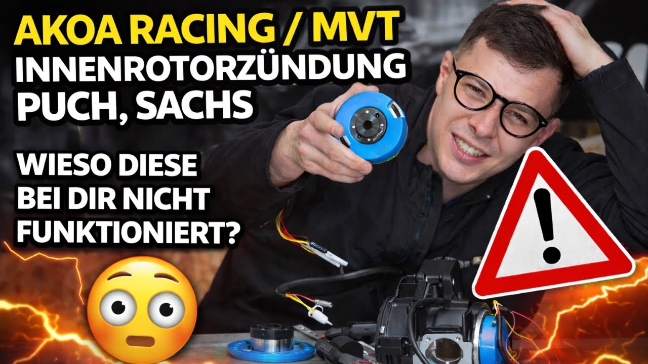 AKOA RACING / MVT Innenrotorzündung, die TOP Fehlerquellen beim Einbau
