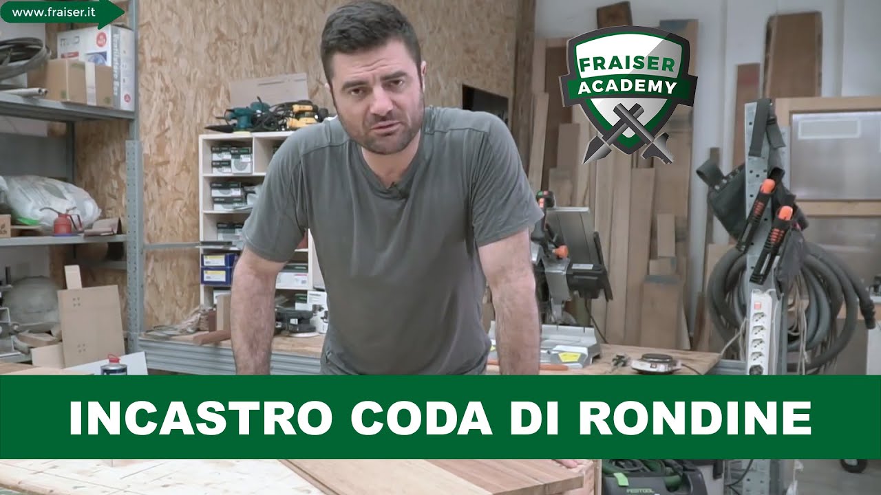 Incastro a coda di rondine con Fresatrice fai-da-te con Stefano il Falegname