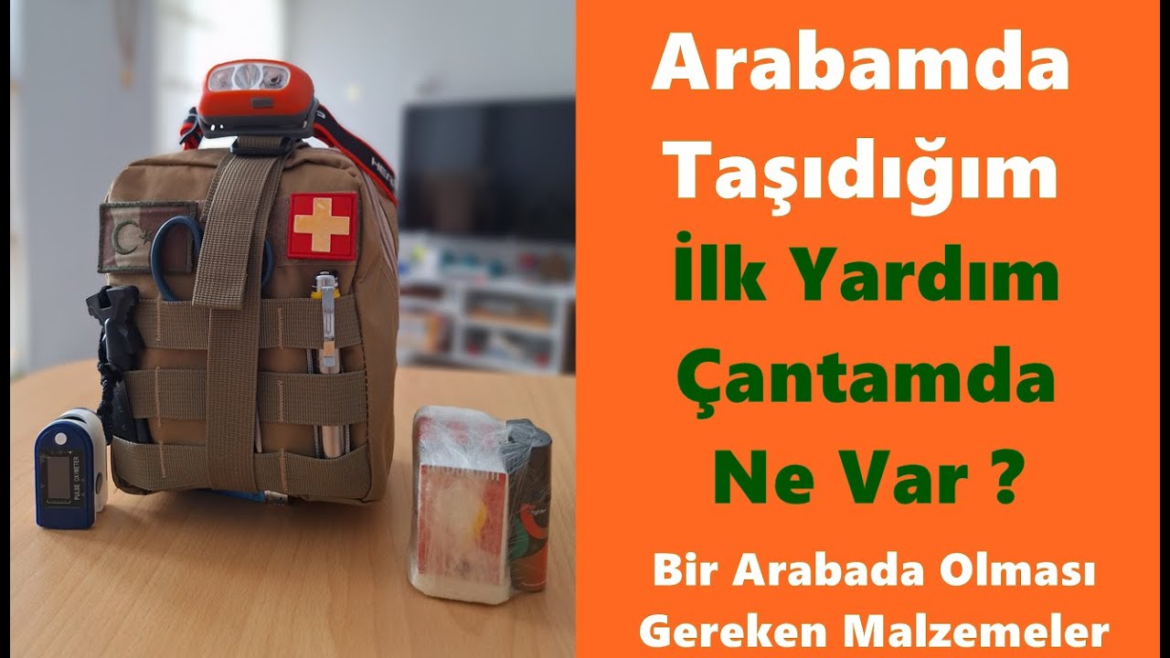 İlk Yardım Çantası Araç İlk Yardım Çantası. #ilkyardım  #ilkyardımdersi