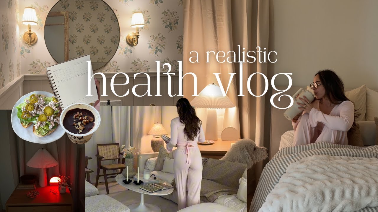 A Healthy Week in My Life (Realistic & Actually Doable Habits)🌿