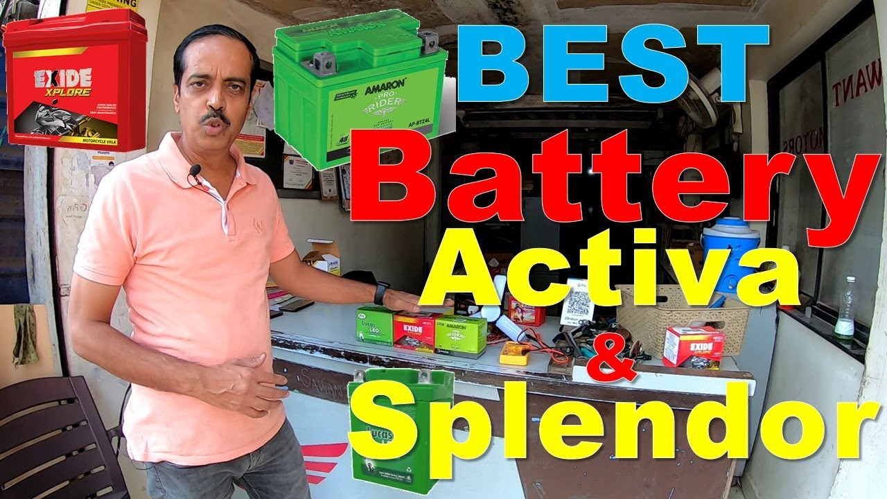 Power Test: Exide vs Amaron - Which Battery is Best for Honda Activa and Hero Splendor?