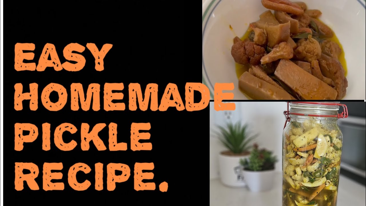 Easy Homemade Vegetable Pickle/Achar Recipe | Pakistani/Indian Easy and Tasty Sabzi Achar Recipe!