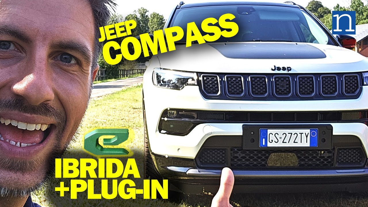 JEEP COMPASS 2025 RINNOVATA ADAS | TEST &rarr; e-Hybrid o 4Xe Plug-In Hybrid, 2 motori a confronto