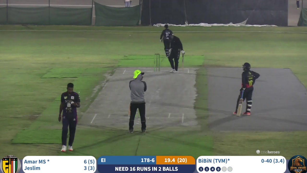 ROYAL STRIKERS  CC VS  EMIRATES INDIANS