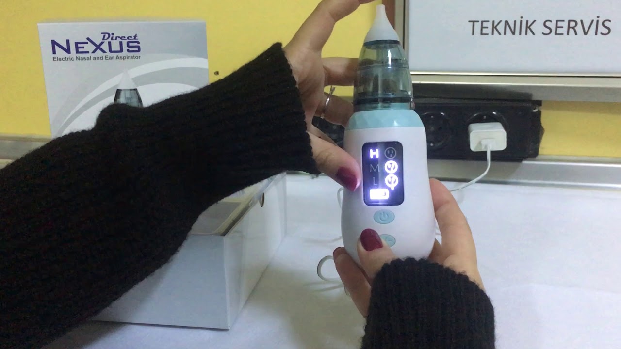 Elektirikli Burun-Kulak Aspiratörü Nexus Direct Nasıl Kullanılır?