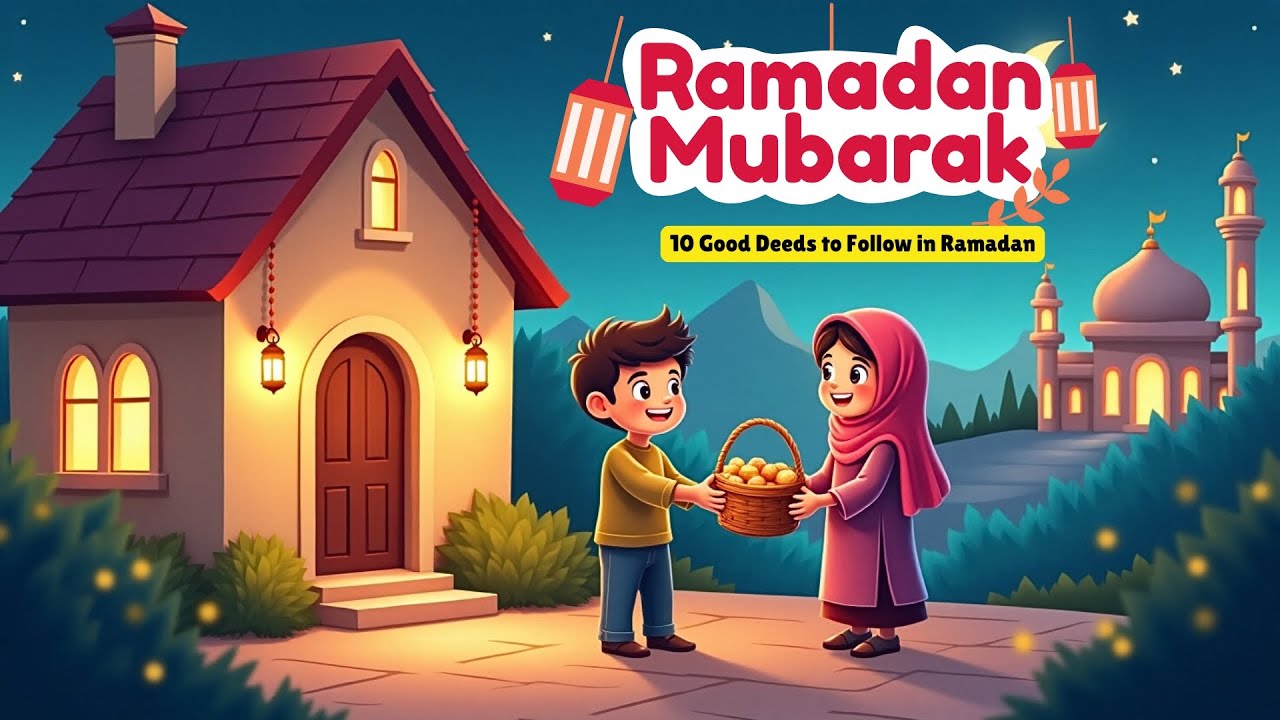 🌙 Ramadan Poem for Kids | Heartwarming Islamic Poem About Good Deeds