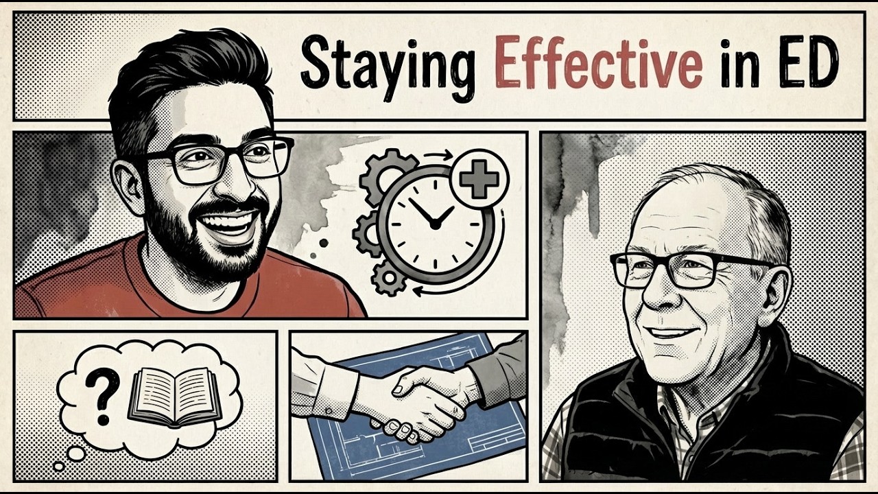 Episode 25 - Staying Effective in the ED: Learning, Staffing, and System Design with Dr. Rick Bukata