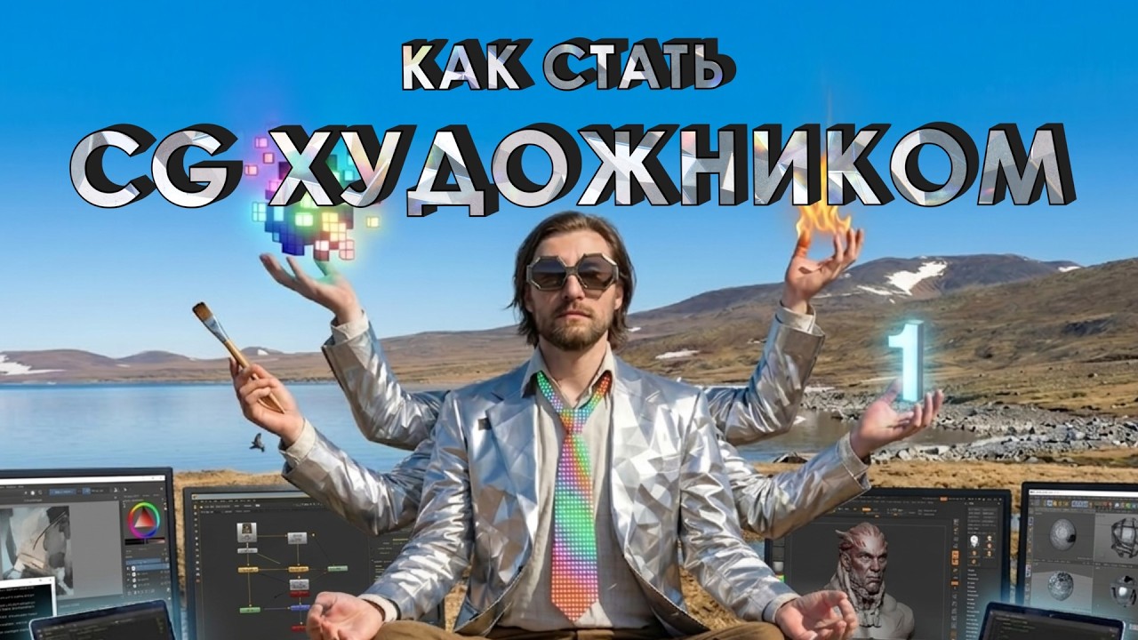 Как стать CG художником и не бросить через 3 месяца