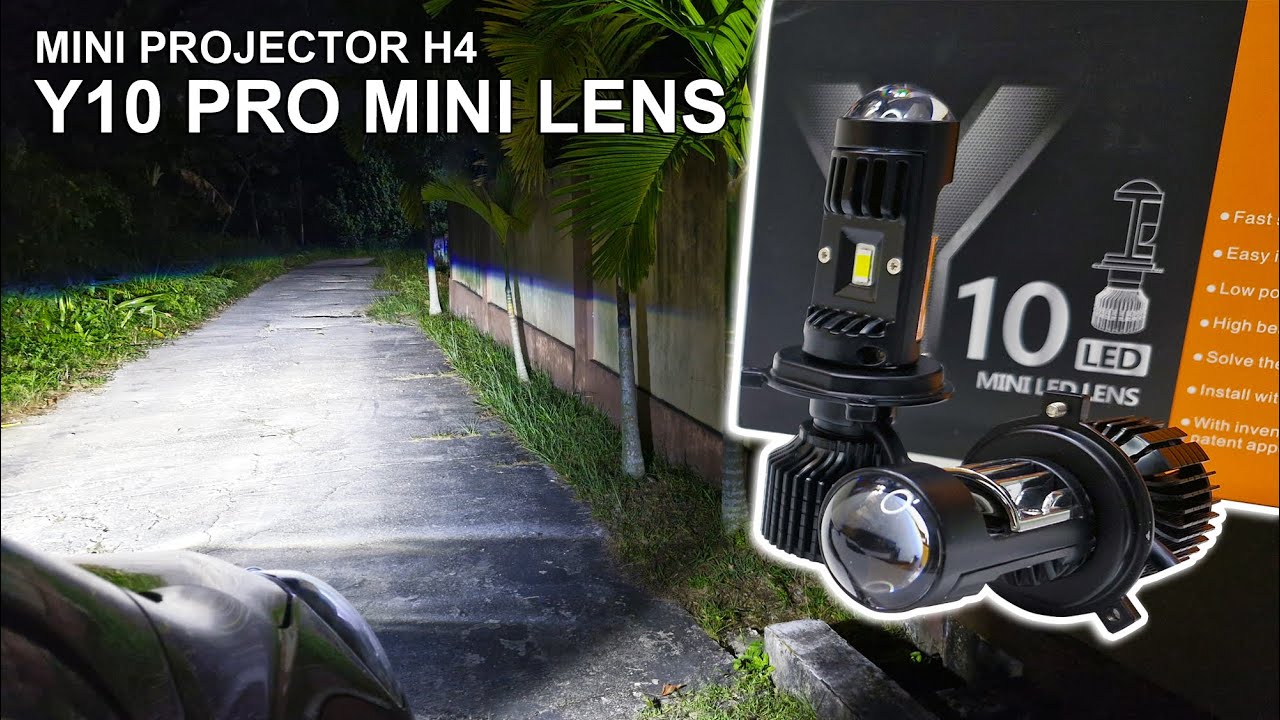 Review Mini Projector H4 Y10 Pro