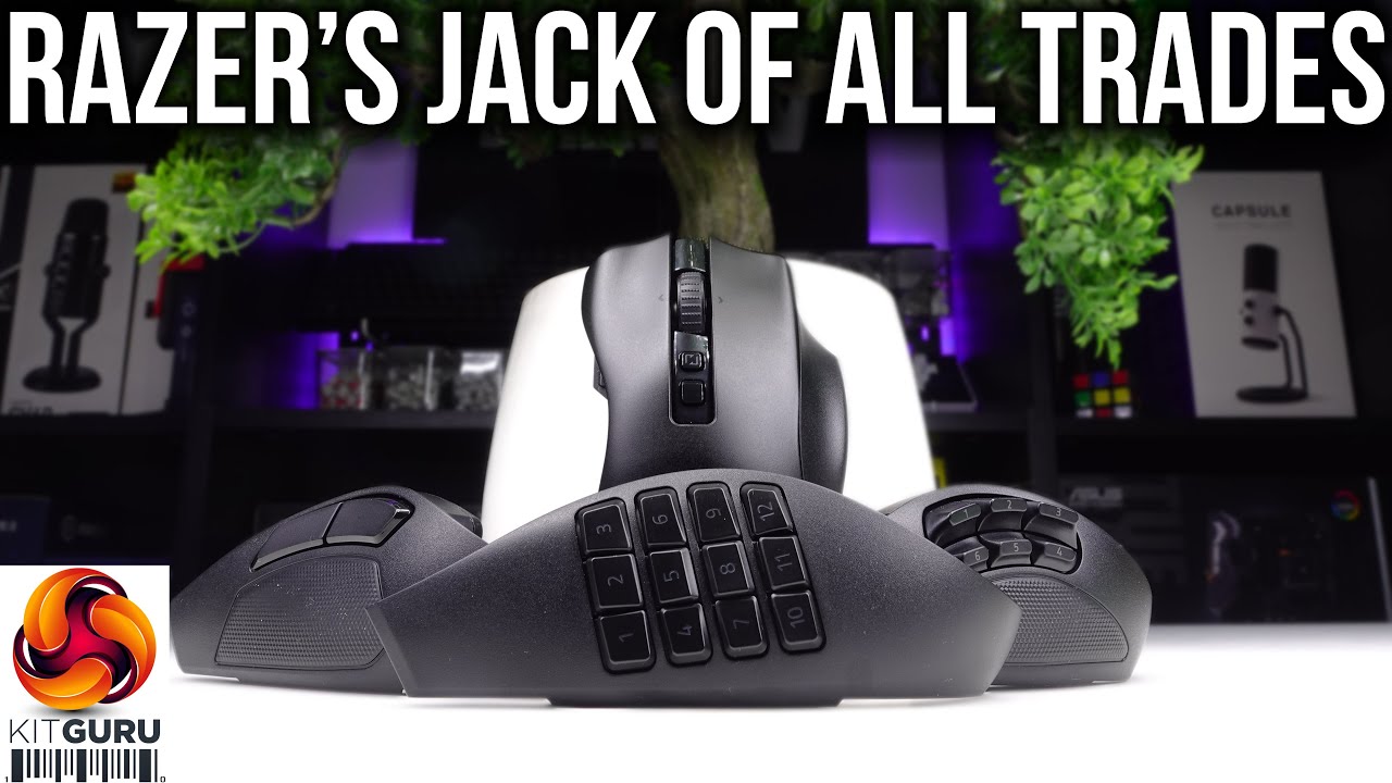 Обзор Razer Naga V2 Pro — сменные боковые панели!