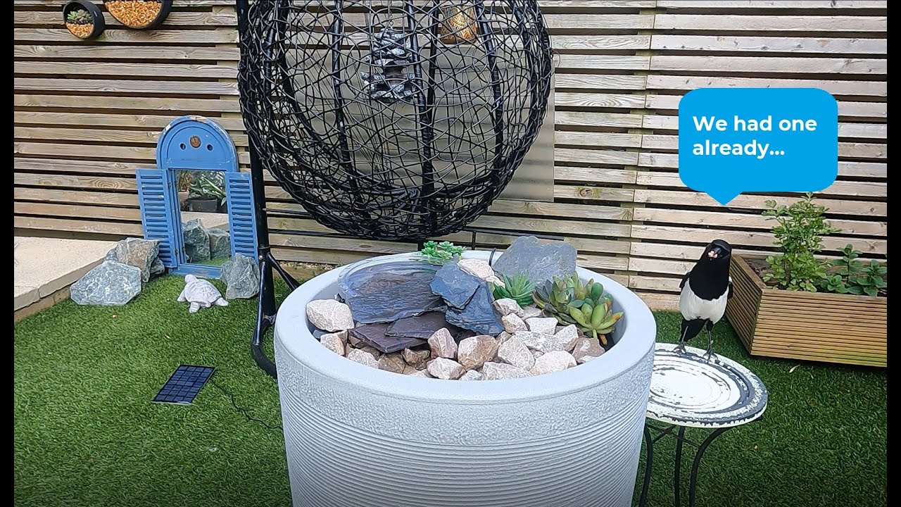 Do my birds want a DIY solar water fountain - part 1: the making of the fountain