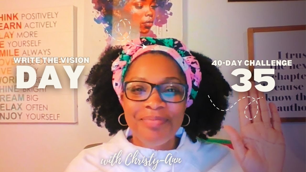 Day 35 | Write the Vision Challenge  |  Bible Study  -  Habakkuk