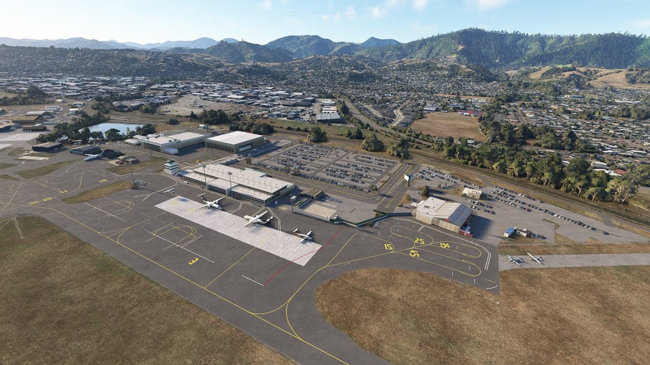 Microsoft Flight Simulator 2020 Nelson Airport New Zealand