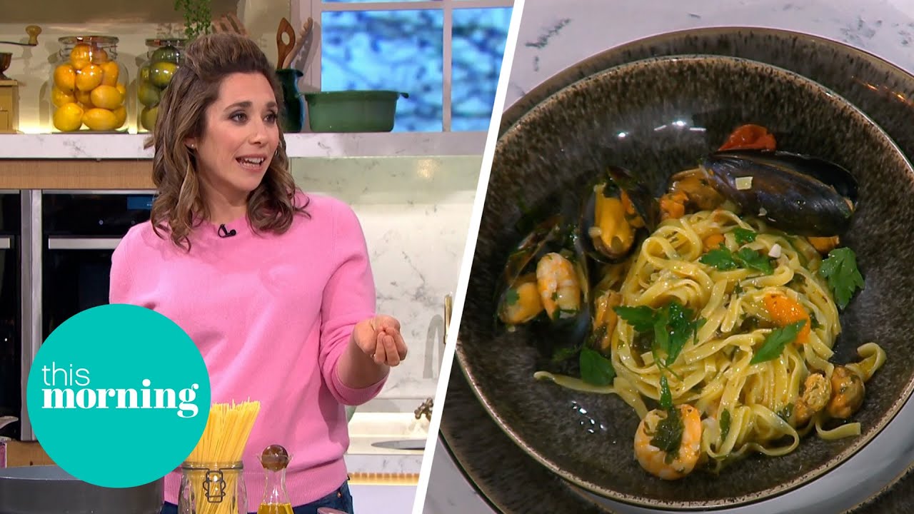 Cookery: Michela Chiappa's Speedy Seafood Pasta | This Morning