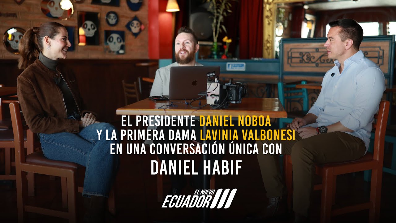 Entrevista al presidente Daniel Noboa con Daniel Habif
